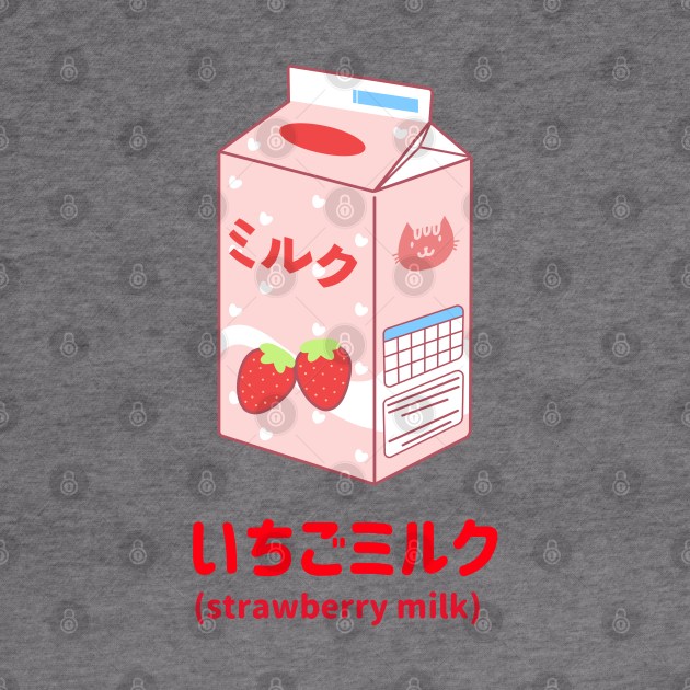 Japanese Strawberry Milk by OniSide